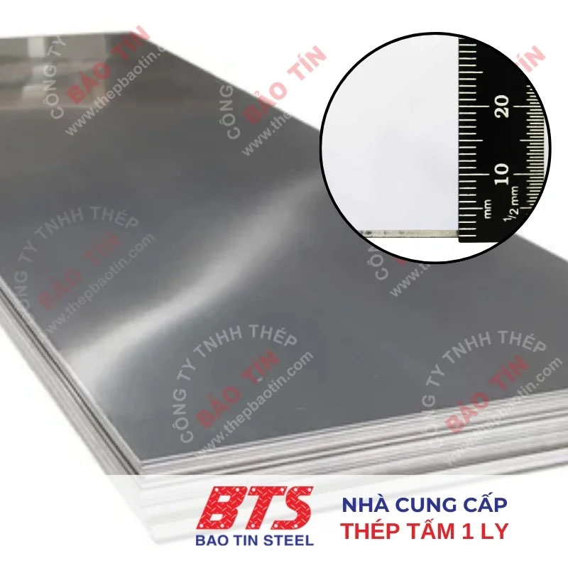 Thép tấm 1 ly - Thép Bảo Tín - Công Ty TNHH Thép Bảo Tín