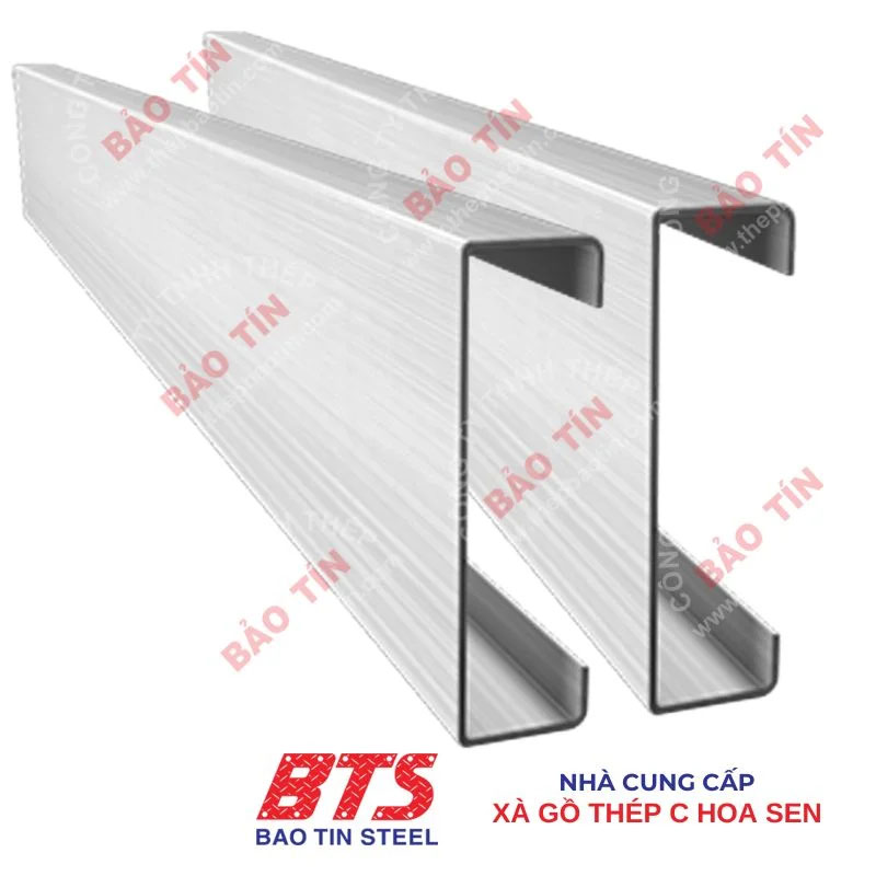 Xà gồ C Hoa Sen - Thép Bảo Tín - Công Ty TNHH Thép Bảo Tín