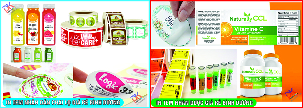In tem decal dạng cuộn