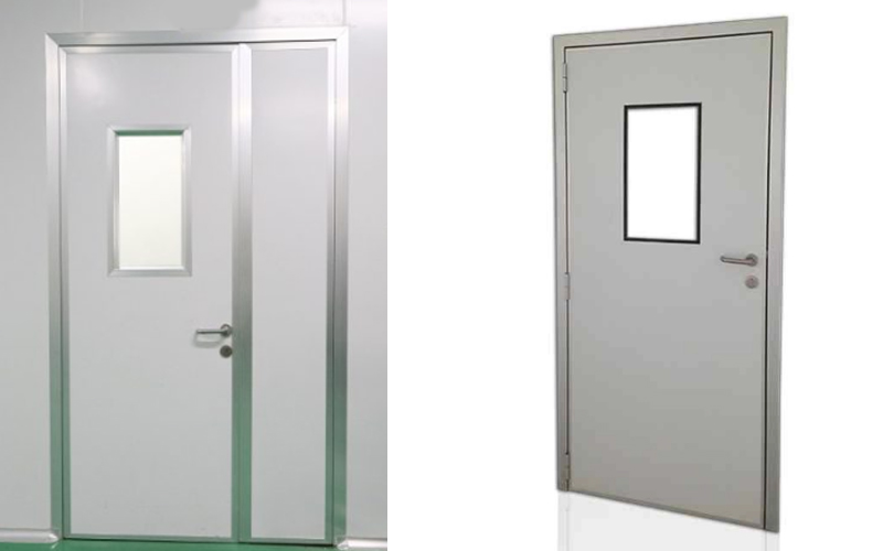 Cửa bản lề phòng sạch - Điện Lạnh Công Nghiệp Nam Phú Thái - Công Ty Cổ Phần Công Nghiệp Lạnh Nam Phú Thái