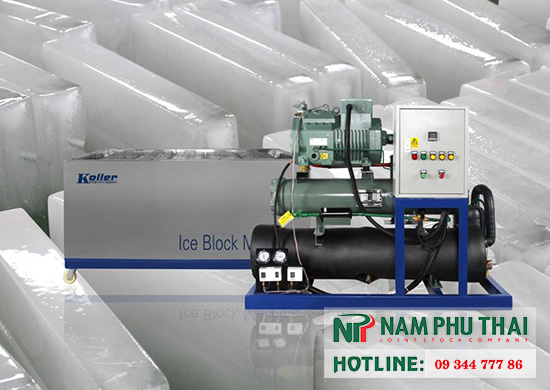 Máy làm đá cây MB40 - Điện Lạnh Công Nghiệp Nam Phú Thái - Công Ty Cổ Phần Công Nghiệp Lạnh Nam Phú Thái