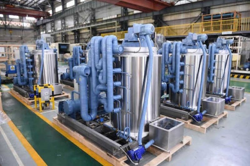 Máy làm đá vảy - Điện Lạnh Công Nghiệp Nam Phú Thái - Công Ty Cổ Phần Công Nghiệp Lạnh Nam Phú Thái