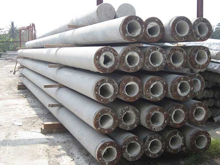 Cột điện bê tông ly tâm PC.I-16-190-11.0 cao 16m