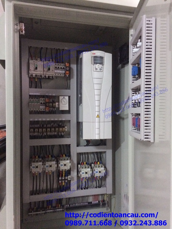 Tủ điện bơm cấp nước - biến tần