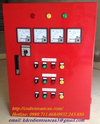 Tủ điều khiển bơm PCCC