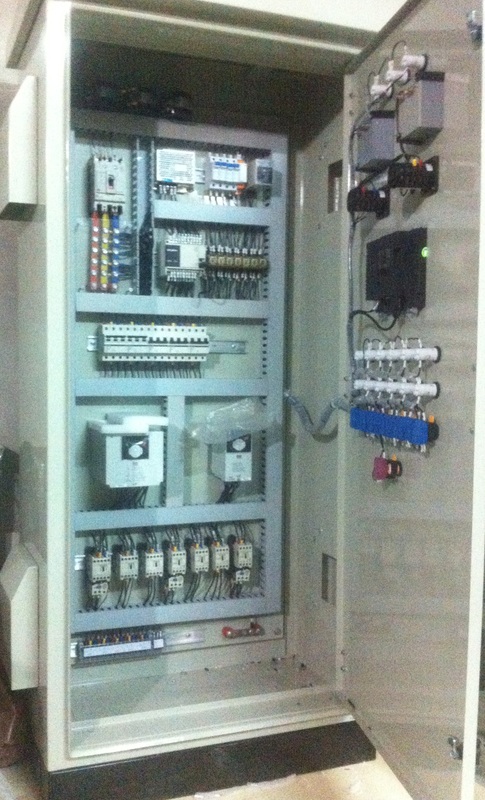 Tủ điều khiển hệ thống nước thải - ngoài trời