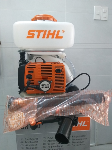 Máy phun thuốc Stihl SR420 - Khử Trùng Quốc Tế - Công Ty TNHH Khử Trùng Quốc Tế