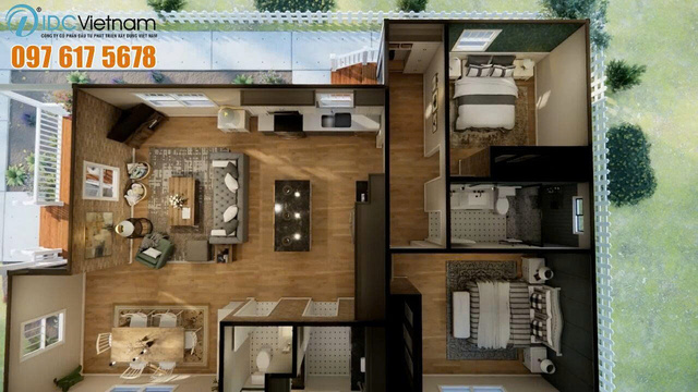 Nhà lắp ghép dân dụng - Công Ty Cổ Phần Phát Triển Thương Mại Và Đầu Tư Xây Dựng Việt Nam