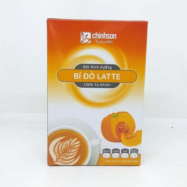 Trà sữa Chính Sơn bí đỏ latte 180g