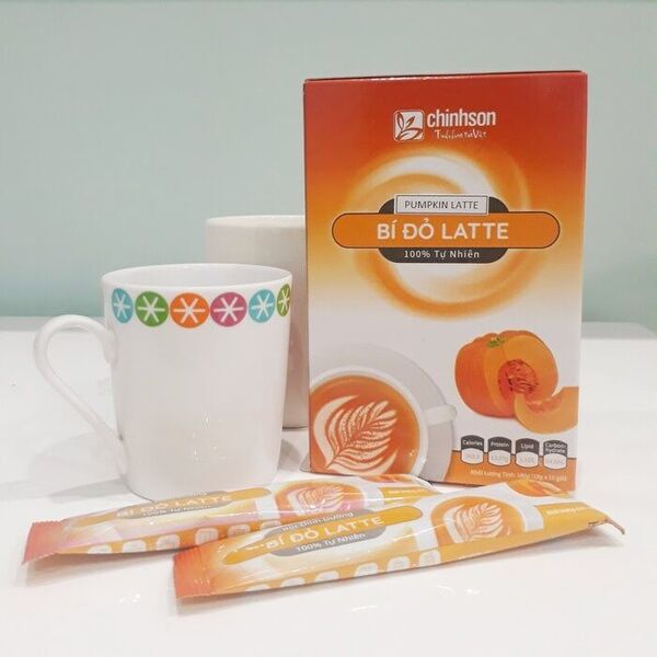 Trà sữa Chính Sơn bí đỏ latte 180g