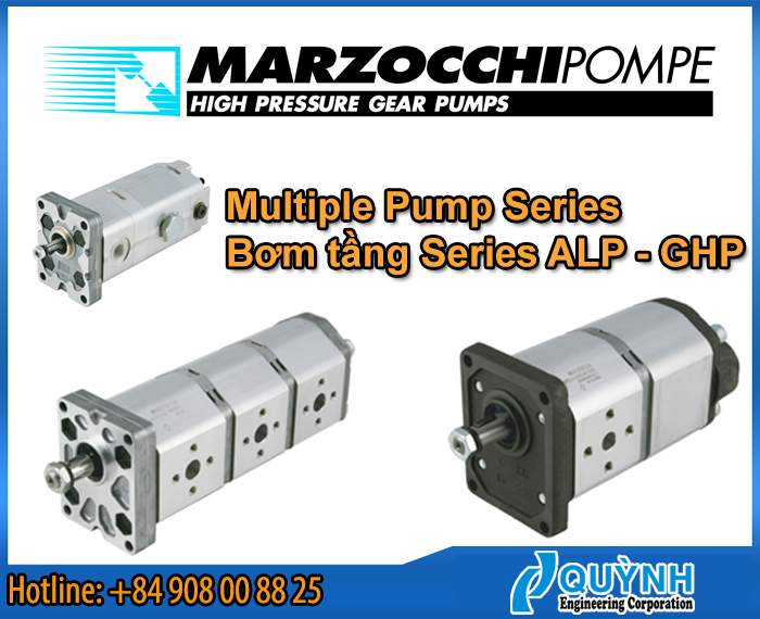 Dòng bơm tầng Marzocchi series ALP-GHP-ALPC-1PHL