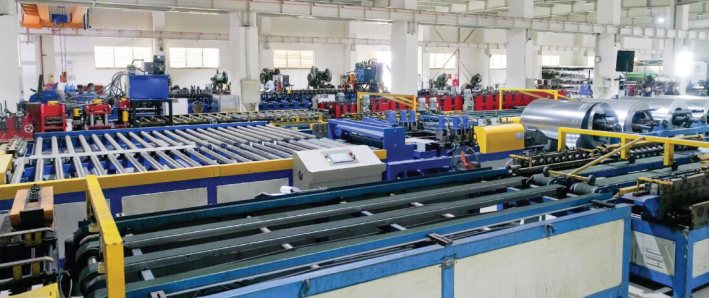 Dây chuyền sản xuất công ty Cổ Phần Đầu Tư P69 - ống Gió P69 - Công Ty Cổ Phần Đầu Tư P69