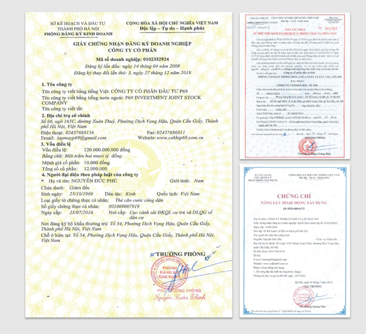 - ống Gió P69 - Công Ty Cổ Phần Đầu Tư P69