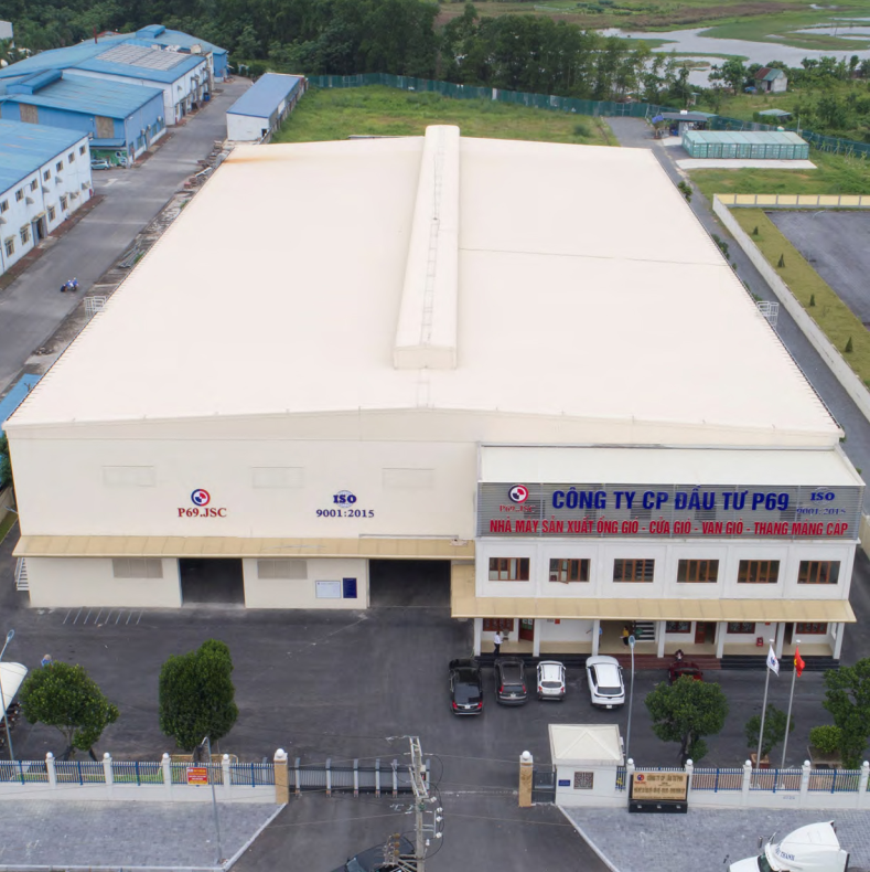 Nhà máy sản xuất công ty Cổ Phần Đầu Tư P69 - ống Gió P69 - Công Ty Cổ Phần Đầu Tư P69