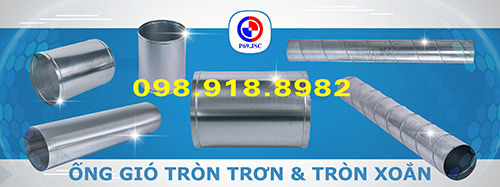 Ống gió tròn trơn và tròn xoắn - ống Gió P69 - Công Ty Cổ Phần Đầu Tư P69