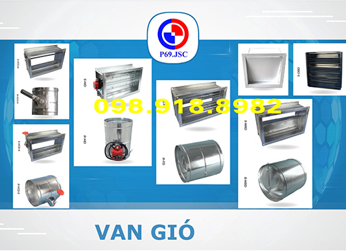 Van gió - ống Gió P69 - Công Ty Cổ Phần Đầu Tư P69