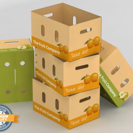 Thùng carton thực phẩm - Giấy Kraft Sài Gòn - Công Ty TNHH Bao Bì Giấy Sài Gòn