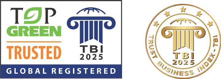 Chứng nhận Top Green Trusted – TBI 2025