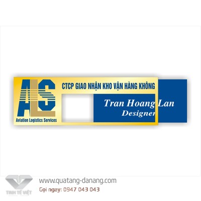 Biển chức danh - TTV 001 - Quà Tặng Tinh Tế Việt - Công Ty TNHH Tinh Tế Việt