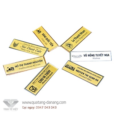 Biển chức danh - TTV 002 - Quà Tặng Tinh Tế Việt - Công Ty TNHH Tinh Tế Việt
