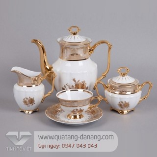Bộ ấm chén sứ - TTV 007 - Quà Tặng Tinh Tế Việt - Công Ty TNHH Tinh Tế Việt