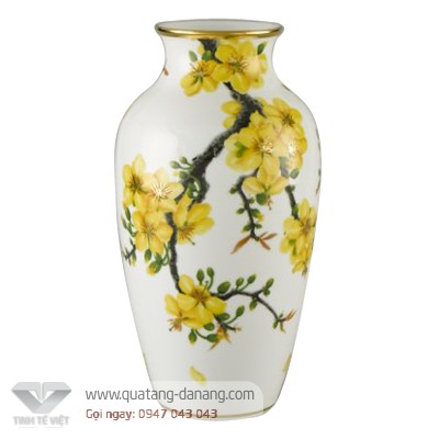 Lọ hoa sứ - TTV 004 - Quà Tặng Tinh Tế Việt - Công Ty TNHH Tinh Tế Việt