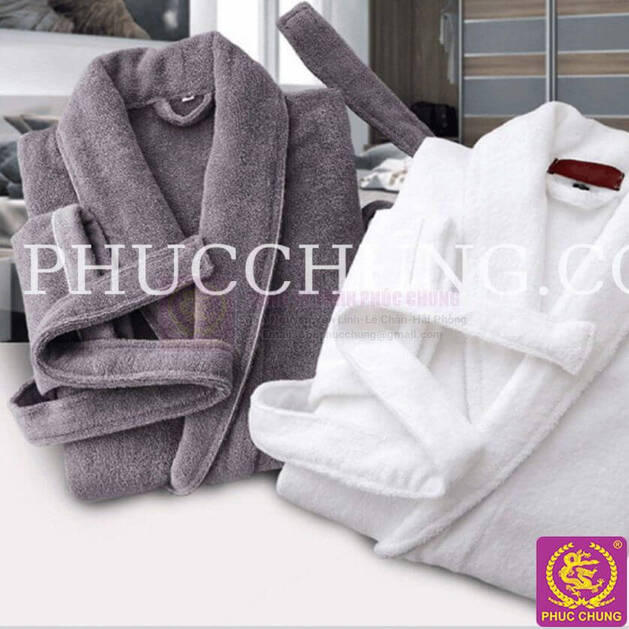 Áo choàng tắm bông