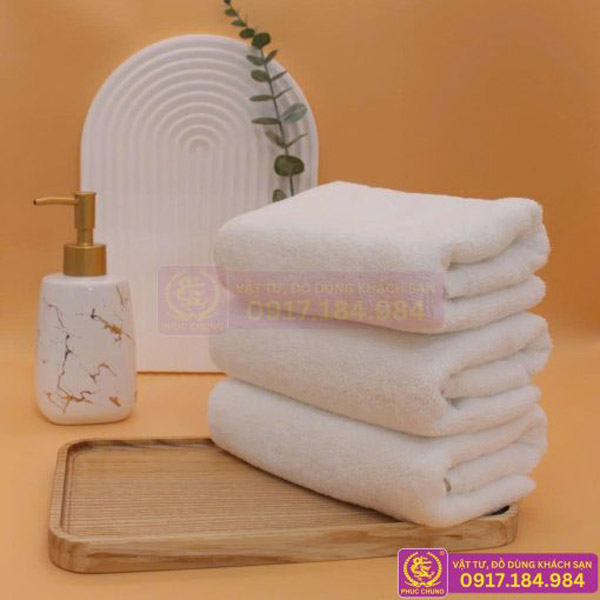 Khăn khách sạn trắng cao cấp