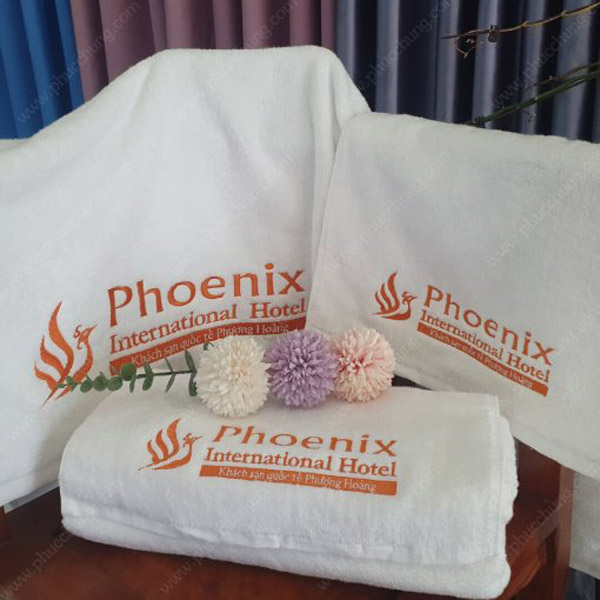 Khăn in logo Phoenix international