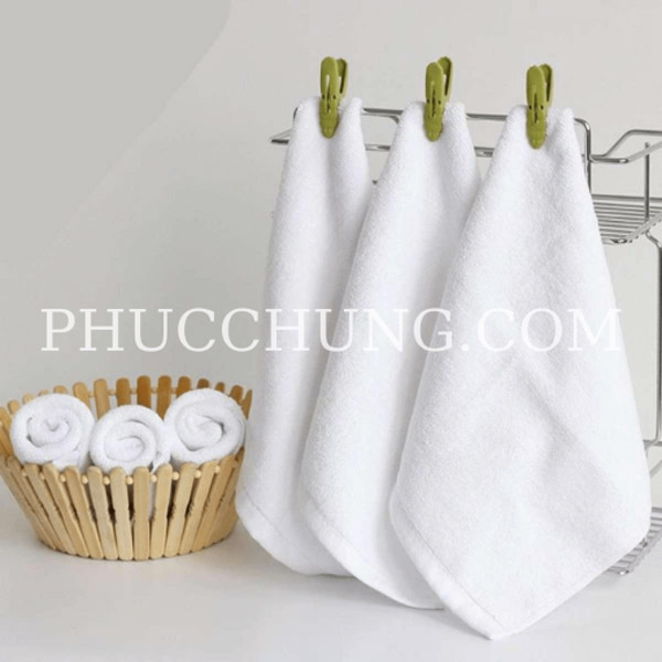 Khăn tay khách sạn tiêu chuẩn 34x34 60g