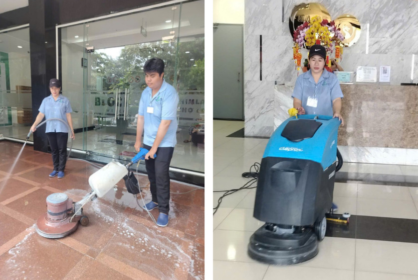 Dịch vụ vệ sinh chung cư