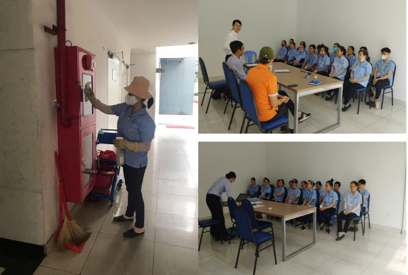 Dịch vụ vệ sinh siêu thị