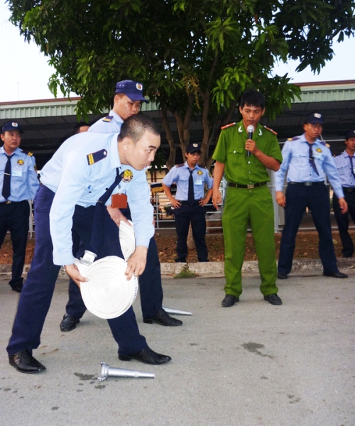 Dịch vụ đào tạo phòng cháy chữa cháy - Bảo Vệ An Tâm - Công Ty TNHH Thương Mại Dịch Vụ Bảo Vệ An Tâm SG