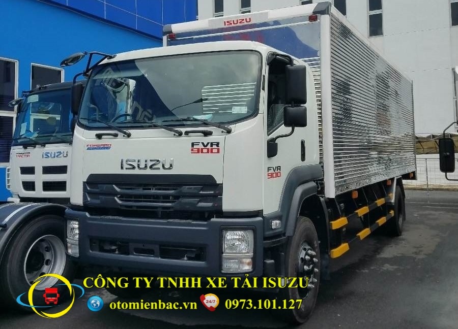 Xe tải ISUZU 9 tấn thùng kín FVR34SE4