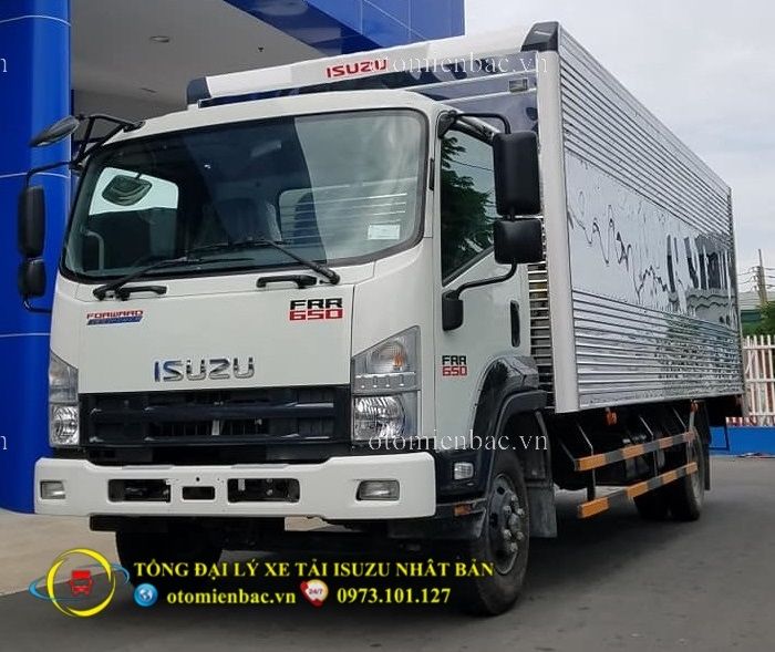 Xe tải ISUZU 6,5  tấn thùng kín FRR90NE4