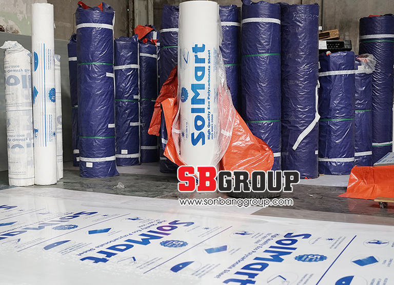 Tấm lợp Poly - Công Ty TNHH SBGroup Việt Nam