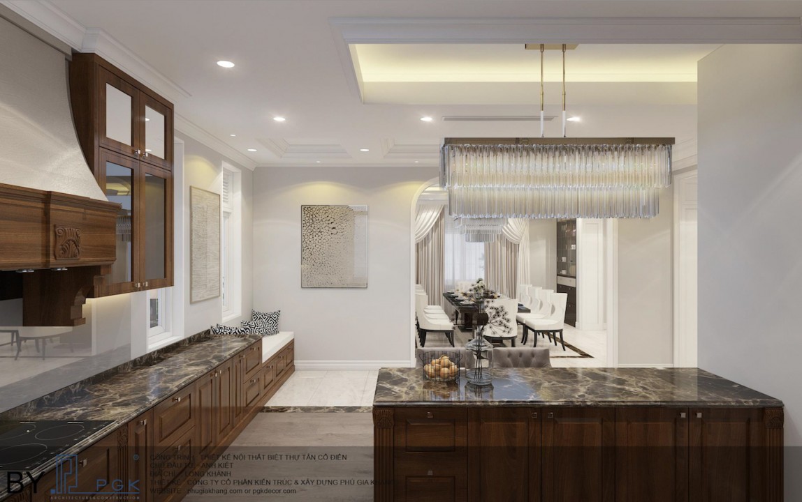 Thiết kế nội thất phòng bếp
