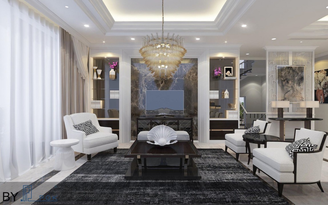 Thiết kế nội thất phòng khách
