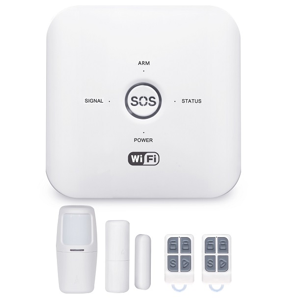 Bộ báo động chống trộm qua Wifi + Sim SmartZ GW03 - Camera Quan Sát á Châu - Công Ty Cổ Phần Viễn Thông á Châu