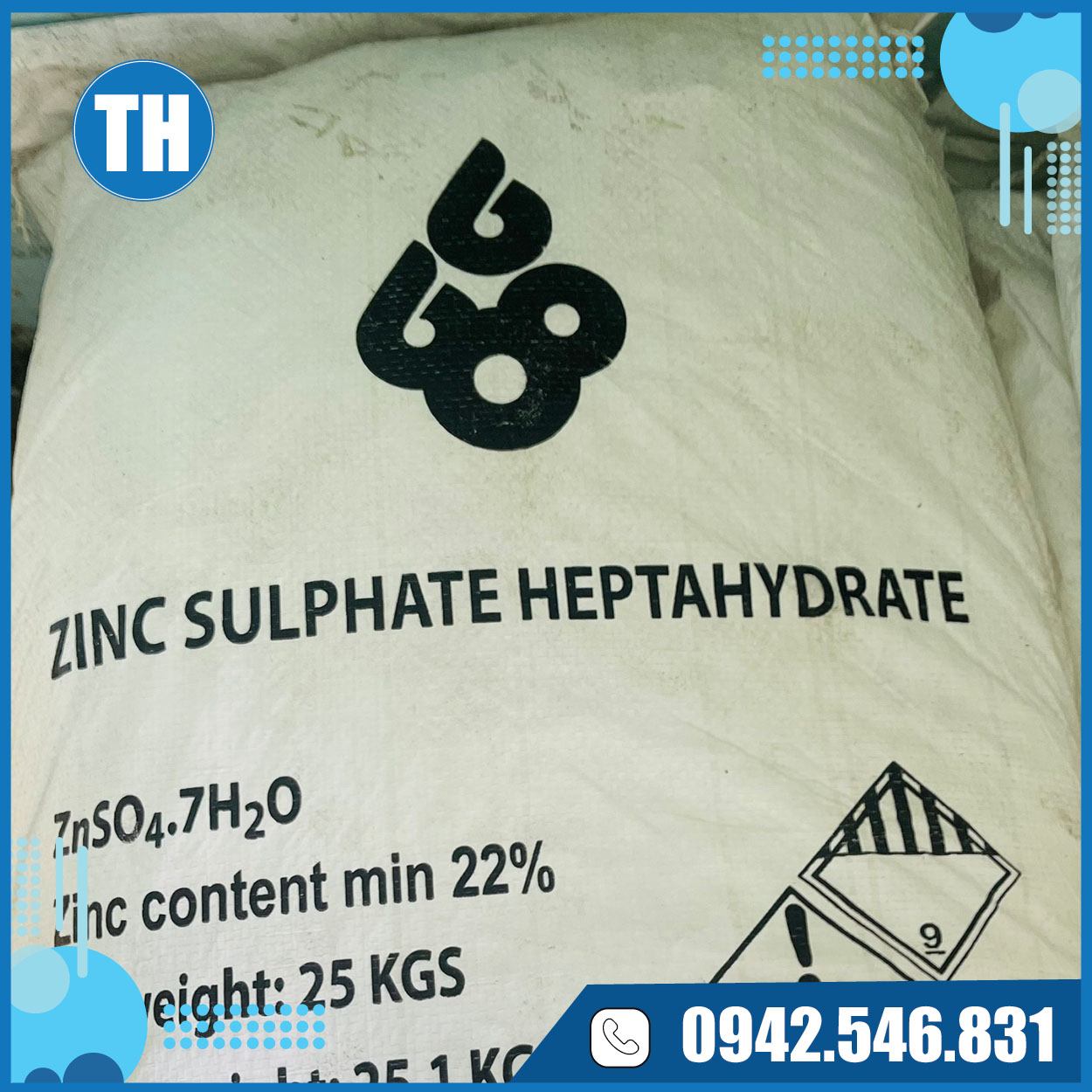Zinc Sulphate Heptahydrate - Hóa Chất Tuấn Hà - Công Ty TNHH Thương Mại Hóa Chất Tuấn Hà
