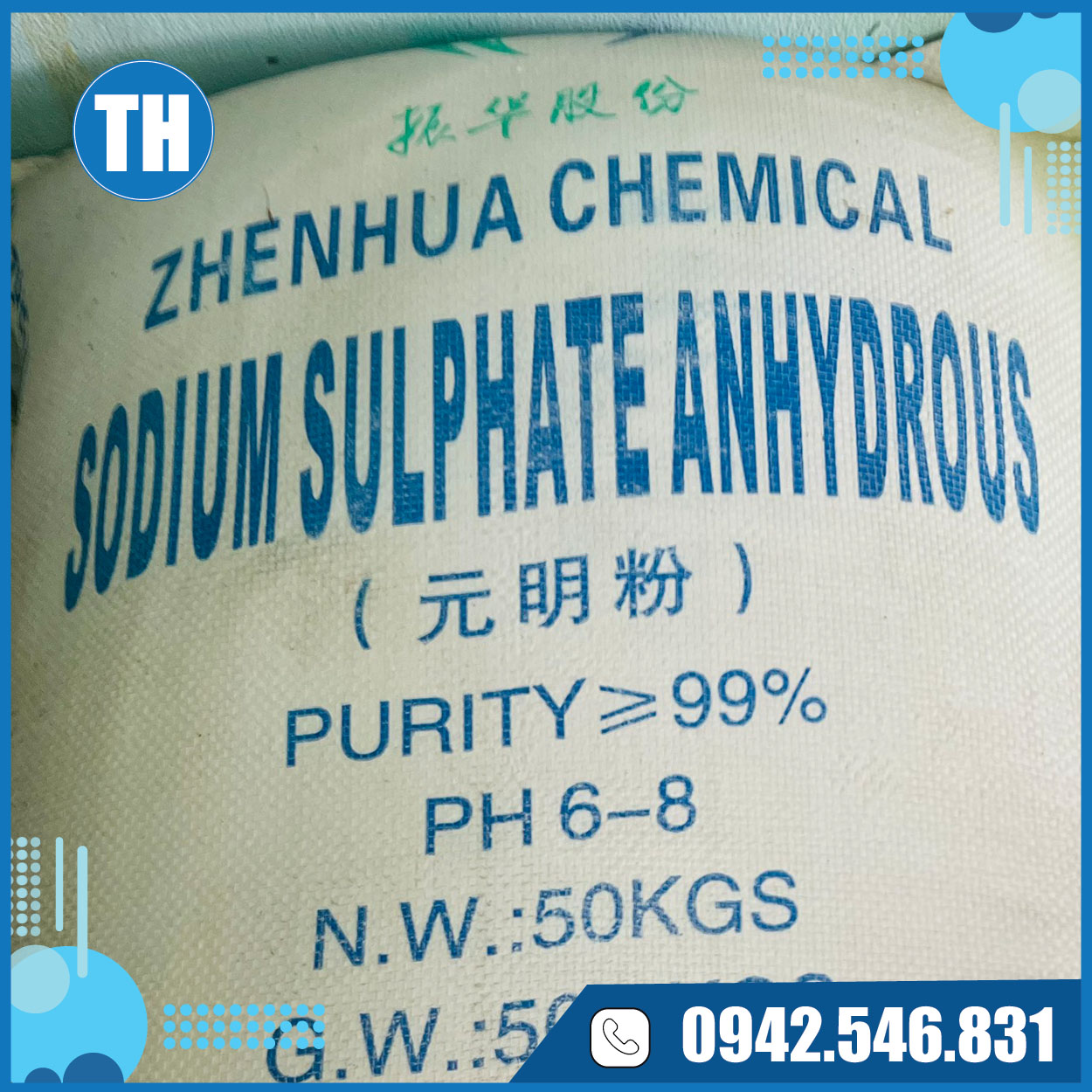 Sodium Sulphate Anhydrous - Hóa Chất Tuấn Hà - Công Ty TNHH Thương Mại Hóa Chất Tuấn Hà