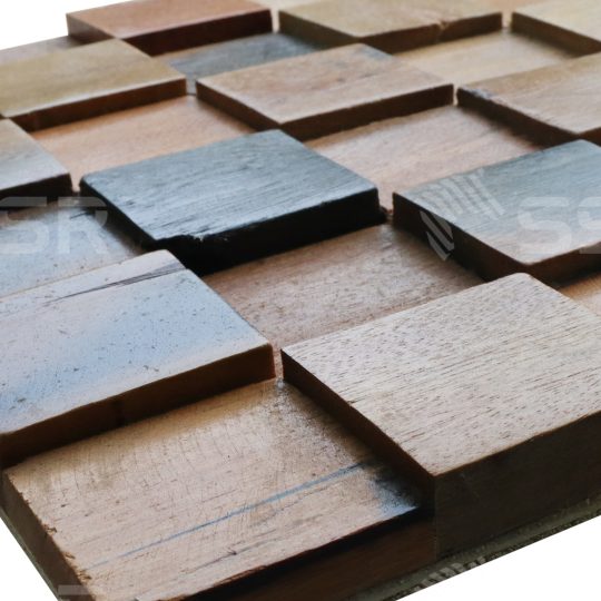 Ván gỗ ốp tường Mosaic 3D - SSR VINA - Công Ty TNHH SSR VINA