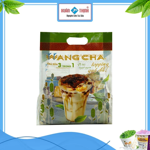 Bịch trà sữa Wangcha 3in1 vị truyền thống - Nguyên Liệu Trà Sữa Xuân Thịnh - Công Ty TNHH Thương Mại Xuân Thịnh