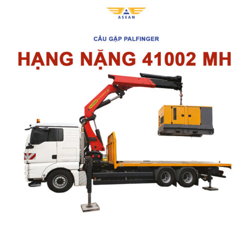 Cẩu gập hạng nặng PK 41002 MH nâng 14.6 tấn - Sơ Mi Rơ Moóc ASEAN- Công Ty Cổ Phần Kỹ Thuật Cơ Khí ASEAN
