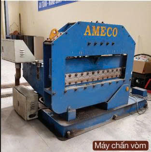Máy chấn vòm - Thép Tân Hoàng Giang - Công Ty TNHH Thép Tân Hoàng Giang