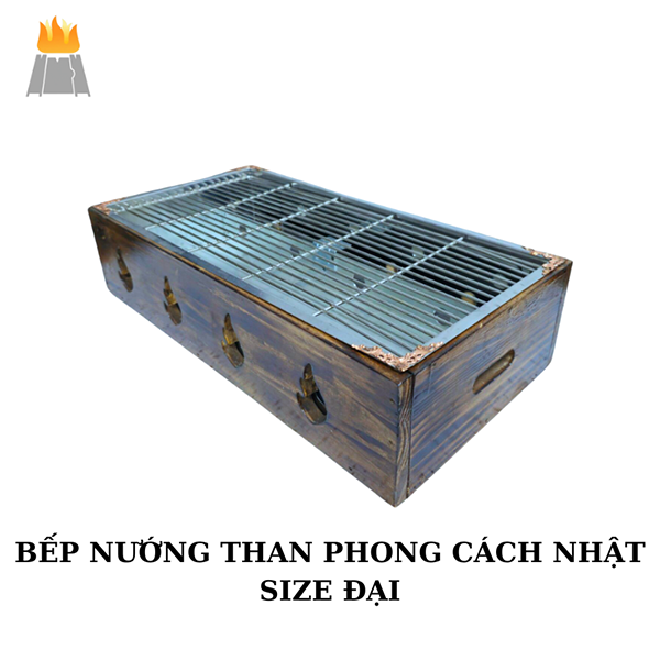 Bếp nướng kiểu Nhật hình vuông 22x44cm - Cồn Hương Giang - Công Ty TNHH Công Nghệ Hương Giang