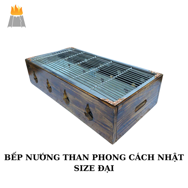 Bếp nướng than phong cách Nhật size đại - Cồn Hương Giang - Công Ty TNHH Công Nghệ Hương Giang