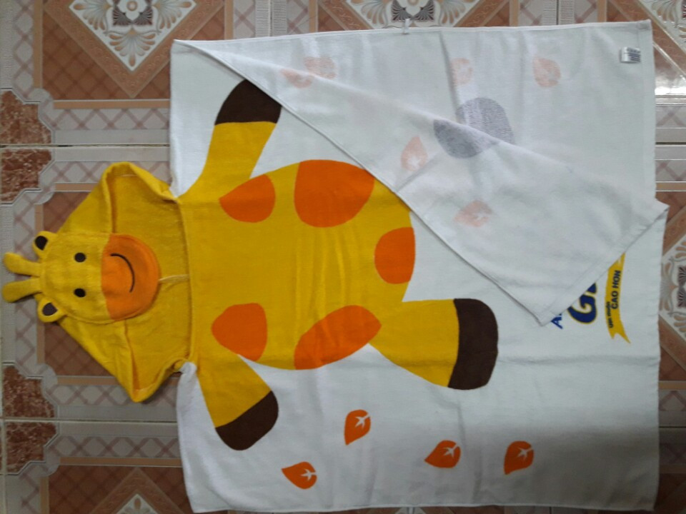 Khăn tắm cho em bé - Khăn Bông Vũ Phong - Công Ty TNHH Dệt May Vũ Phong