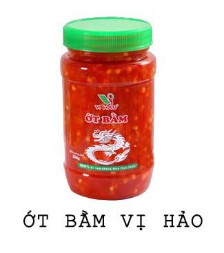 ớt bằm Vị Hảo - Tương Ớt Vị Hảo - Công Ty TNHH Vị Hảo