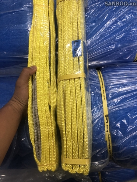 Dây cáp vải cẩu hàng 3 tấn 7.5cm - Hệ số an toàn 5:1 - Dây Cẩu Hàng, Dây Chằng Hàng Sanboo - Công Ty TNHH Sanboo Việt Nam